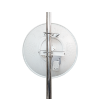 Antenne parabolique Wi-Fi extérieure longue portée 5,8 GHz 33 dBi 50 km 3 pieds