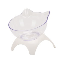 Gamelle surélevée personnalisable avec logo, écologique, pour petits chiens et chats, motif uni, durable, avec support