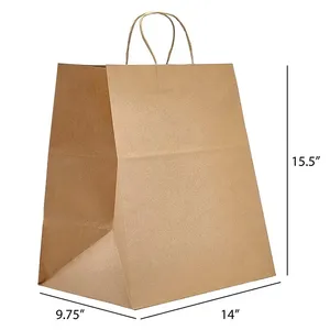 Custom Logo Printing <b>Paper</b> <b>Packaging</b> Bag Gift Kraft <b>Paper</b> Bag - Product Image 3