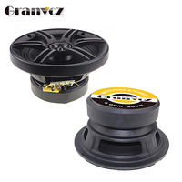 Haut-parleurs coaxiaux auxiliaires pour voiture en tissu de 6,5 pouces, 100W/200W, 4 ohms