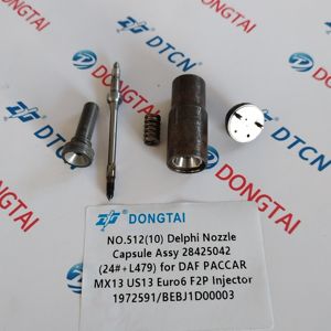 DAF PACCAR MX13 US13 유로6 F2P 인젝터 1972591 BEBJ1D00003 신형 연료 인젝터 24+노즐 L479 오리지널 노즐 캡슐 어셈블리 - Product Image 5