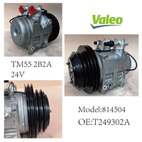 Nagelneuer Original Valeo TM55 Klimakompressor OE: T249302A Haupteinheit 24V 2B2A Direktmontage-Einheit für Großbus-Kühlung