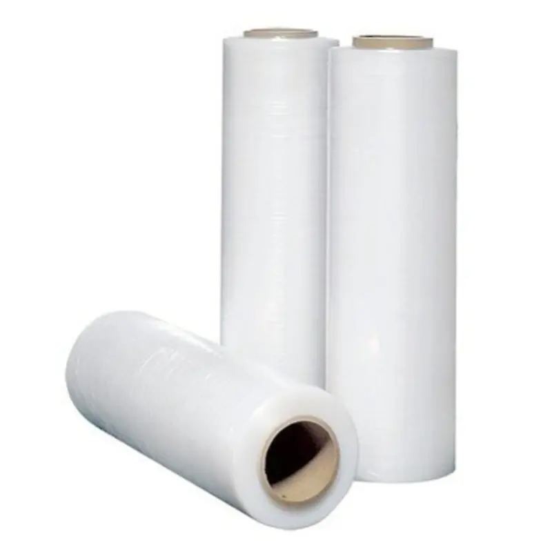 chinese plastic film clear jumbo mini lldpe pallet wrap stretch wrapping film roll stretch film