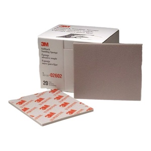 Éponges <span class=keywords><strong>abrasives</strong></span> 3M 02602, rouges, super fines, 5 mm, moyennes, 114x140 mm, pour ponçage humide ou sec - Product Image 3