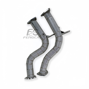 Collettore di Scarico Sportivo Downpipe per Porsche Cayenne E-Hybrid 3.0T 2011-2018, Isolamento e Potenziamento per Porsche Cayenne 958 - Product Image 3