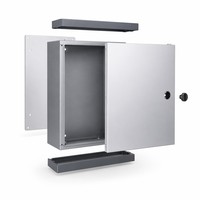 Boîtier de distribution mural pour compteurs, 220V 380V 400V, en acier métallique sécurisé pour les applications commerciales et résidentielles