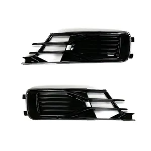 Lower Grill Fog Light Cover C7PA Front Bumper Fog Lights Lamp Grill For Audi A6L 2016