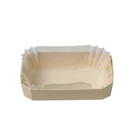Four Boulangerie Biodégradable Moule À Pain Moule À Pain Toast Boîte Toast Plateau Panier De Cuisson En Bois Moules De Cuisson En Bois