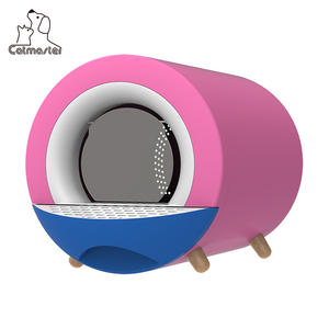 <span class=keywords><strong>Bac</strong></span> <span class=keywords><strong>à</strong></span> <span class=keywords><strong>sable</strong></span> fermé Toilette Bassins Grand <span class=keywords><strong>Avec</strong></span> <span class=keywords><strong>Couvercle</strong></span> Manuel Propre Haute Qualité Décoratif Portable Litière Pour Chat - Product Image 1