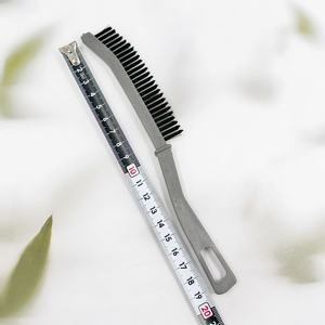 Brosse à rainures en forme de T, brosse de nettoyage pour fentes, outil de nettoyage des rainures de fenêtre, petite brosse pour nettoyer le rebord de la fenêtre - Product Image 4