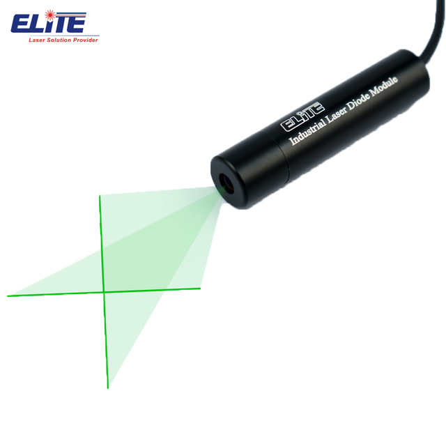 Customizable 50mw Cross-line Laser Pointer Module 532nm 520nm Cross-line Laser Module Diode