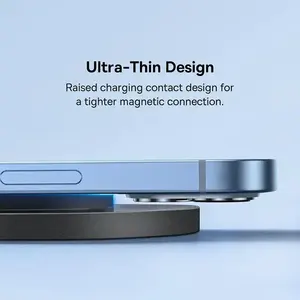 Cargador Inalámbrico Rápido Baseus de 15W para iPhone 15 14 para <span class=keywords><strong>Airpods</strong></span>, Base de Carga Rápida Inalámbrica Qi Visible para Accesorios de Juego - Product Image 5