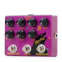 Caline DCP-02 Brutus Overdrive & Distortion Pédale d'effet guitare Accessoire pour instrument de musique