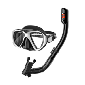 Best Seller Kids Snorkeling Set Colorful Última versión Tubo seco con máscara <span class=keywords><strong>de</strong></span> esnórquel con protección UV para natación y Deportes - Product Image 5