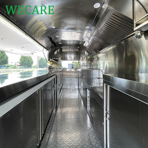 WECARE נייד נקניקיות סופגנייה סלאש קפה קרוואן BBQ פיצה גלידת משאית מזון חנות מזון רמולק משאית מזון קרוואן מצויד במלואו - Product Image 6