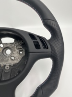 Volant en fibre de carbone personnalisé GZYLC pour BMW Série E avec palettes de commande pour BMW E90 328i E60 E46 E87 E92 M3 E39 X5 E70 X6 E71 E82