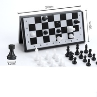 2-Player Weiqi Go Game Set Magnetic Folding Board Game
