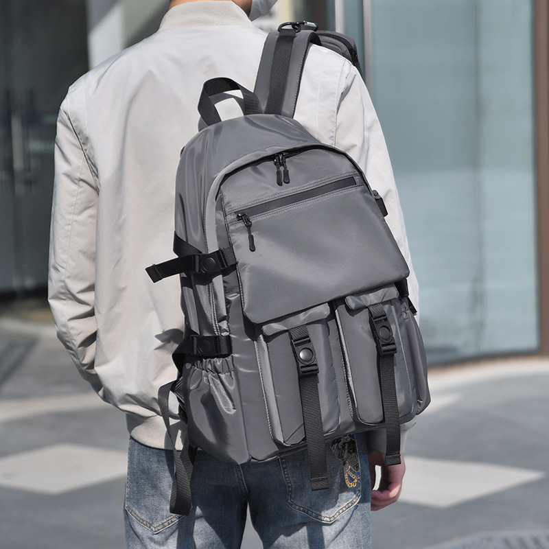Large Capacity College School Backpack - Image 4