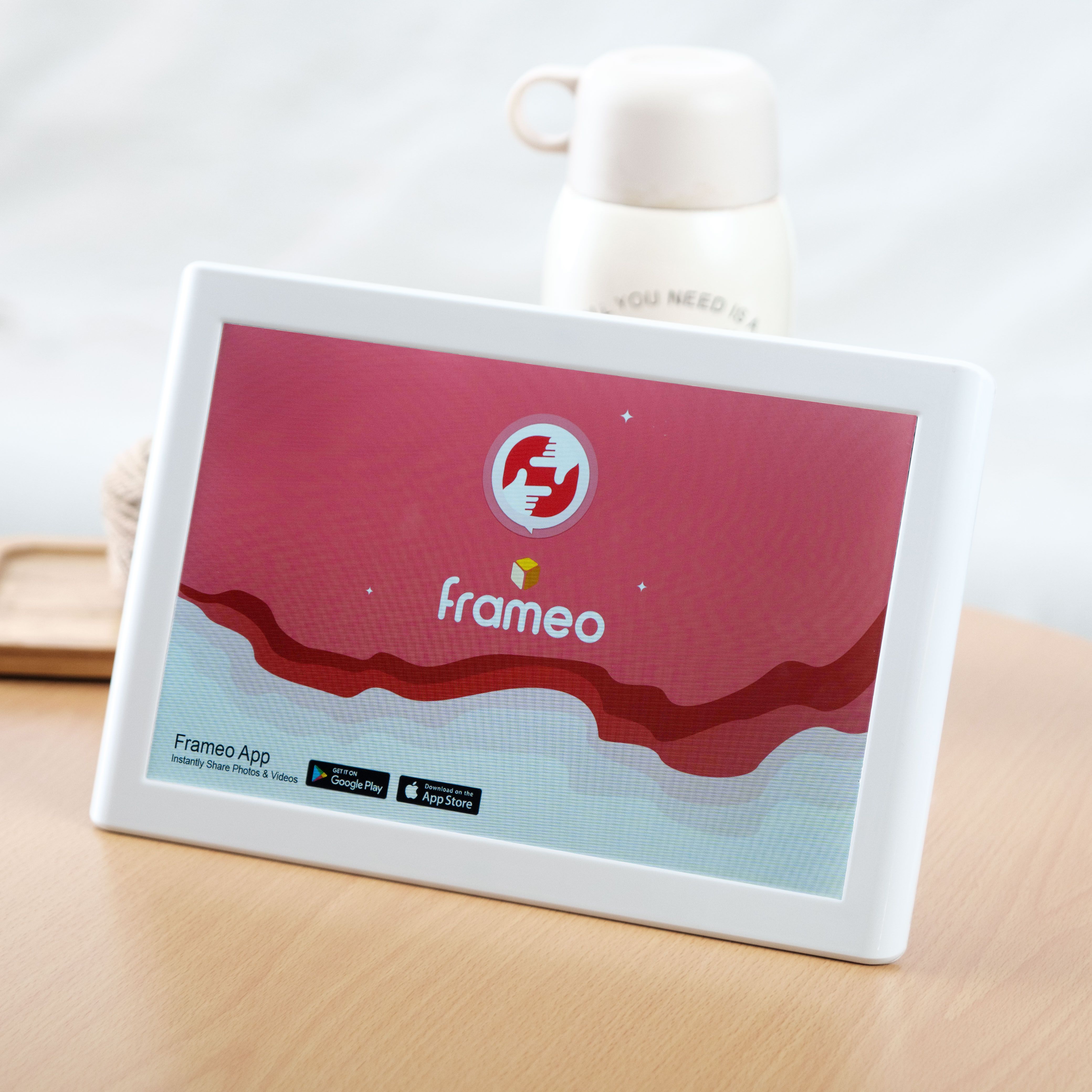 10,1 дюймовая цифровая видеорамка 1280X800 Full IPS экран WiFi фоторамка