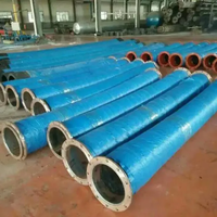 Tuyaux de vidange en caoutchouc multi-tailles personnalisables de 2, 4 et 8 pouces, utilisables pour le vidange des eaux usées marines et l'absorption d'huile.
