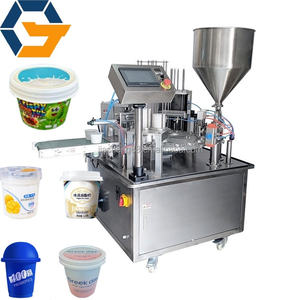 Machine de remplissage et de scellage rotative entièrement automatique commerciale de type <span class=keywords><strong>KIS</strong></span> - Product Image 1