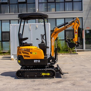 Hightop 1300kgs Mini Excavatrice Ht13 Petite Excavatrice de Jardin Avec Ce Certificat Iso Epa - Product Image 6
