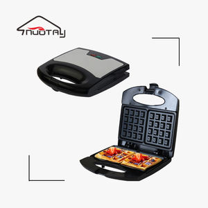 Macchina per sandwich antiaderente Cool touch con coperchio in acciaio inossidabile - Product Image 4