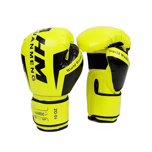 All'ingrosso guanti da boxe personalizzati in pelle 12oz grande vendita MMA guanti da allenamento 6oz personalizzato_guantoni da boxe - Product Image 5