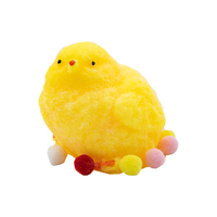Jouets anti-stress en forme de poussin moelleux et extensible, nouveauté Kawaii, écologiques, pour filles, vente en gros