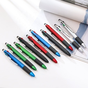New Design <strong>4</strong> <strong>in</strong> <strong>1</strong> Plastic Rubber Ball Point Stylus <strong>Multi</strong> <strong>Function</strong> Touch <strong>Pens</strong> for Touch Screens - Product Image 3