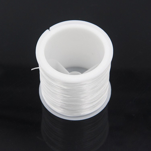 0.45mm Non <span class=keywords><strong>Élastique</strong></span> <span class=keywords><strong>Transparent</strong></span> Pêche <span class=keywords><strong>Fil</strong></span> De Soie <span class=keywords><strong>Fil</strong></span> De <span class=keywords><strong>Nylon</strong></span> Perles Cordes <span class=keywords><strong>pour</strong></span> La Fabrication De Bracelets - Product Image 1
