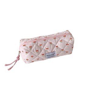 Bolsa de Tela con Estampado Digital a Cuadros Cereza y Logotipo Personalizado: Bolsa de Almacenamiento Portátil de Alta Calidad <span class=keywords><strong>para</strong></span> Brochas de <span class=keywords><strong>Maquillaje</strong></span> y <span class=keywords><strong>Estuche</strong></span> <span class=keywords><strong>para</strong></span> Lápices - Product Image 5