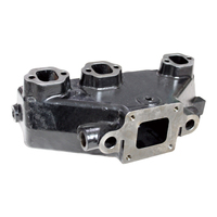 Pièces de moteur marin, collecteur d'échappement V6 de haute qualité, collecteur d'échappement à joint sec MerCruiser 4.3 V6, remplacement 864612T01