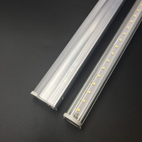 México 18 Watts Foco LED T5 Iluminación Lampara Accesorio integrado con carcasa de aluminio Bombilla LED T5 Tubos LED