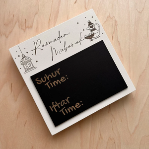 Pafu islamico Ramadan attività per bambini arredamento mutevole Iftar Time Suhur Time lavagna di oggi Iftar Time lavagna - Product Image 2