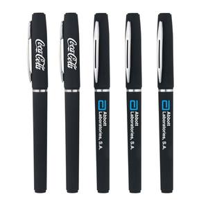 Ручка X615 с резиновым покрытием, мягкая на ощупь, рекламная, промо-подарок, чернильная ручка, канцелярские товары, настраиваемые бизнес-сублимационные гелевые ручки - Product Image 1