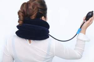 गर्भाशय ग्रीवा स्पडिलोसिस और ग्रीवा कशेरुका हाइपरऑस्टियोजेनी गर्भाशय ग्रीवा कॉलर (inflatable प्रकार) - Product Image 3