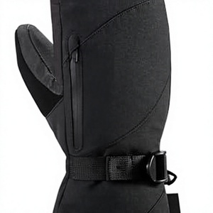Mitaines chauffantes à batterie au lithium pour femmes Punchin Sports, imperméables, coupe-vent, 40-60C, noir et blanc, pour le ski alpin - Product Image 4