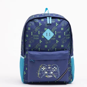 Nueva mochila informal con estampado de tela Oxford, capacidad conveniente, resistente al agua, antirrobo, con cremallera de poliéster para estudiantes - Product Image 1