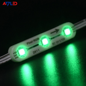 Modules LED intelligents RGBIC 5050 12V 3 LED, couleurs changeantes dynamiques, étanches, pour extérieur, 0,72W, IP68, éclairage de panneaux publicitaires rétroéclairés - Product Image 2