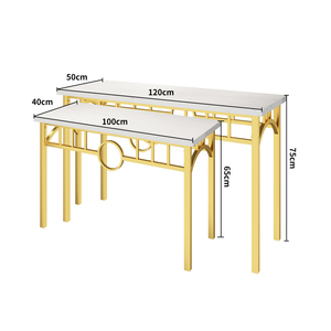Vente en gros d'étagères modernes en acier inoxydable pour magasin de vêtements <span class=keywords><strong>Boutique</strong></span> présentoirs à vêtements de style européen pour magasin de détail - Product Image 5