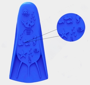 Aletas de Buceo de Silicona Ecológicas y Cómodas para Adultos, Niñas y Niños, Talla para Natación - Product Image 3