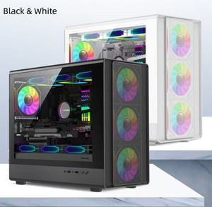 Mayorista Nuevo Blanco Vidrio Templado Micro ATX Tower <span class=keywords><strong>Desktop</strong></span> Gaming PC Case <span class=keywords><strong>Computer</strong></span> Case Gabinete Carcasa Estuches y Torres - Product Image 6
