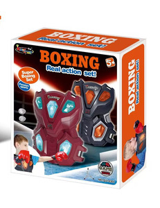 Équipement de boxe interactif Protection des enfants Armure de combat Jeu de boxe avec lumière Son Jeux de boxe pour enfants - Product Image 4