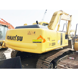 Manufacturer Price Used Komatsu PC 220-6 Excavator Earthmoving <b>Machinery</b> Komatsu Digger PC220-6 PC200-7 PC 200 Excavators - Product Image 1