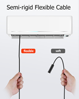 Endoscope sans fil ANCEL W655 avec câble de 5 m, caméra d'inspection de tuyaux, 1080P WiFi, étanche