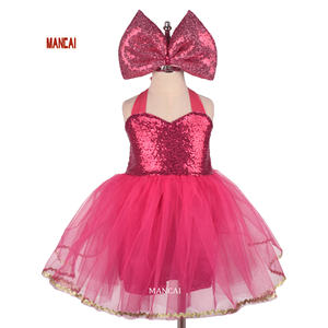 ชุดเดรสทูทู่ปักเลื่อมใหม่สำหรับเด็กผู้หญิงชุดงานวันเกิดชุดงานพรอมสีชมพูสำหรับเด็กผู้หญิงวัยหัดเดินชุดฮาโลวีน - Product Image 1