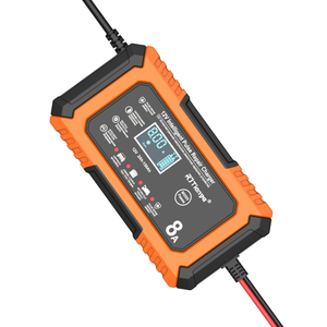 מוצרי טרנדי האחרונים 12v 8a מטען סוללה 12 v 8a מטען סוללה/אופנוע תואם lifepo4 - Product Image 5