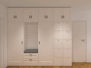 Conception gratuite pour un rangement et une organisation multifonctionnels de la garde-robe. Armoires de grande capacité sont disponibles. - Product Image 5