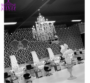 Silla de spa de salón de belleza, muebles de estilo <span class=keywords><strong>barocco</strong></span>, queen throne - Product Image 5